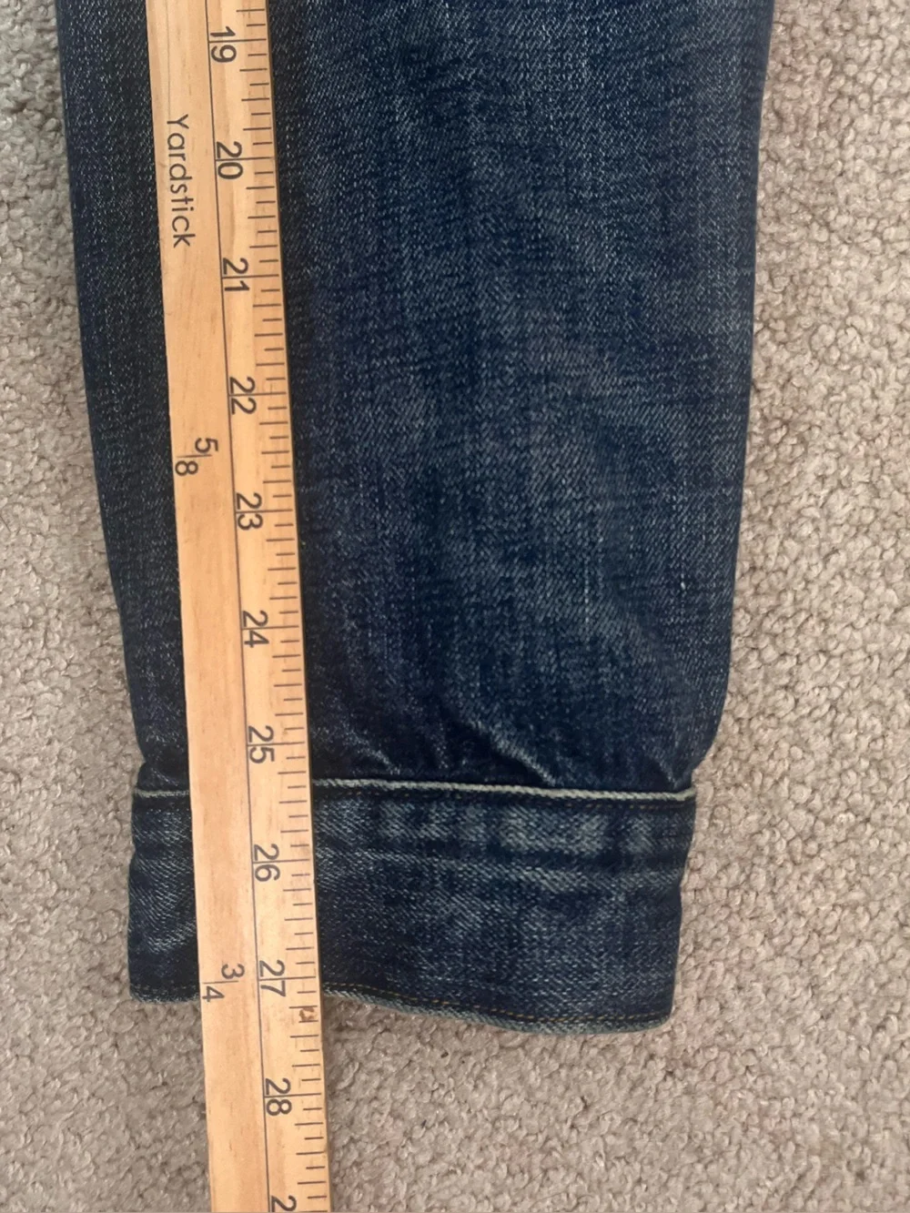 Polo Ralph Lauren Denim Trucker Jacket Mens XXL Blue Jean Classic Retro